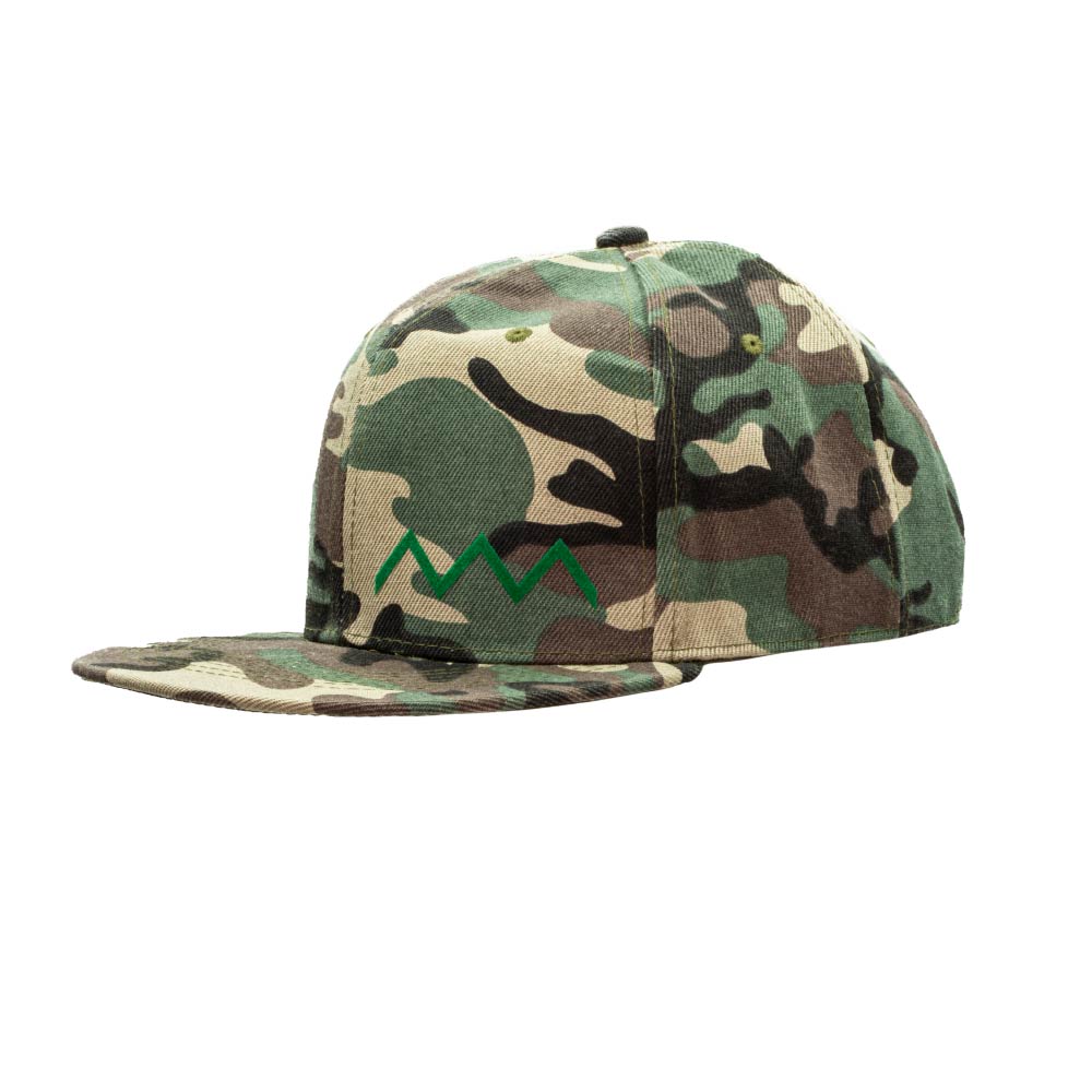 Flat Peak Cap - Waves Swiggle