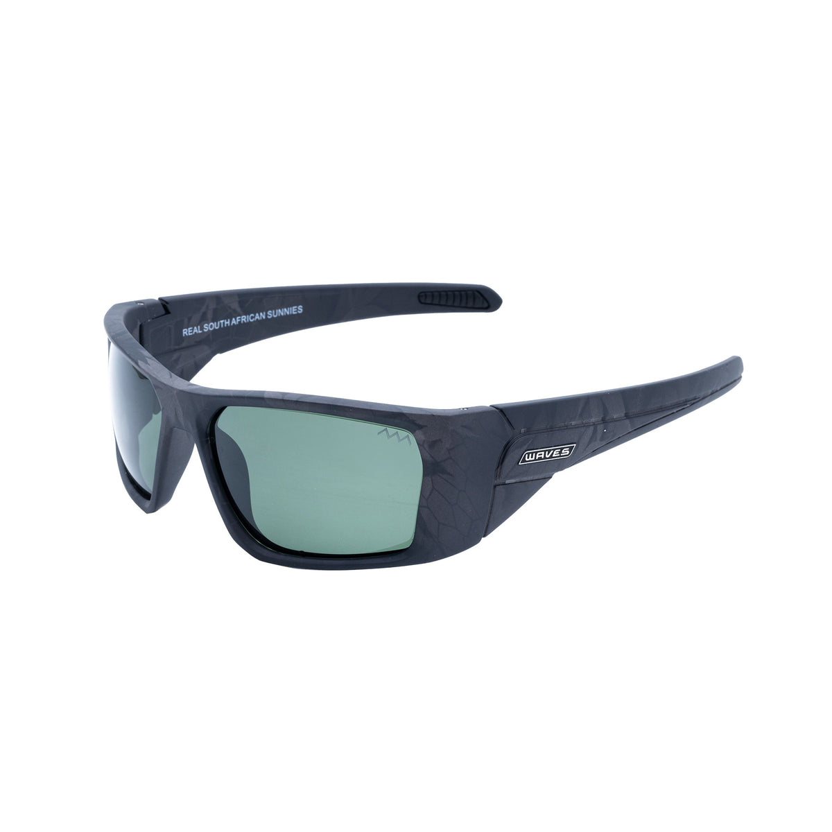Waves Fluxor Sunglasses Slate Grey Front Angle