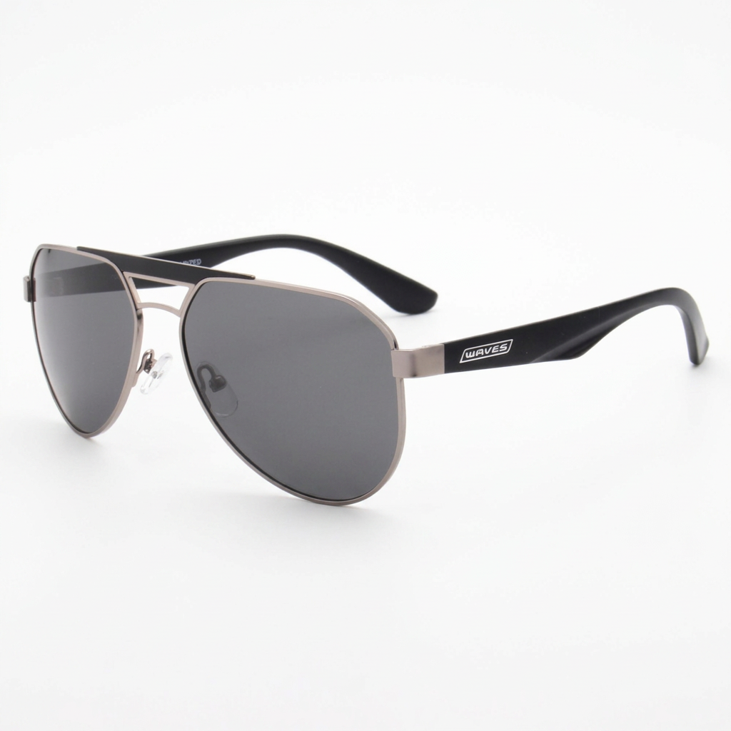 Goose Polarized Sunglasses - UV400 Classic Metal Eyewear