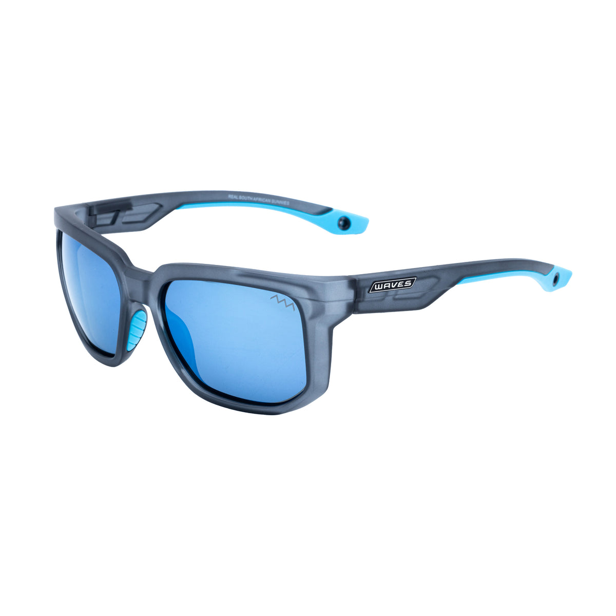 Waves Rio Sunglasses Blue front angle