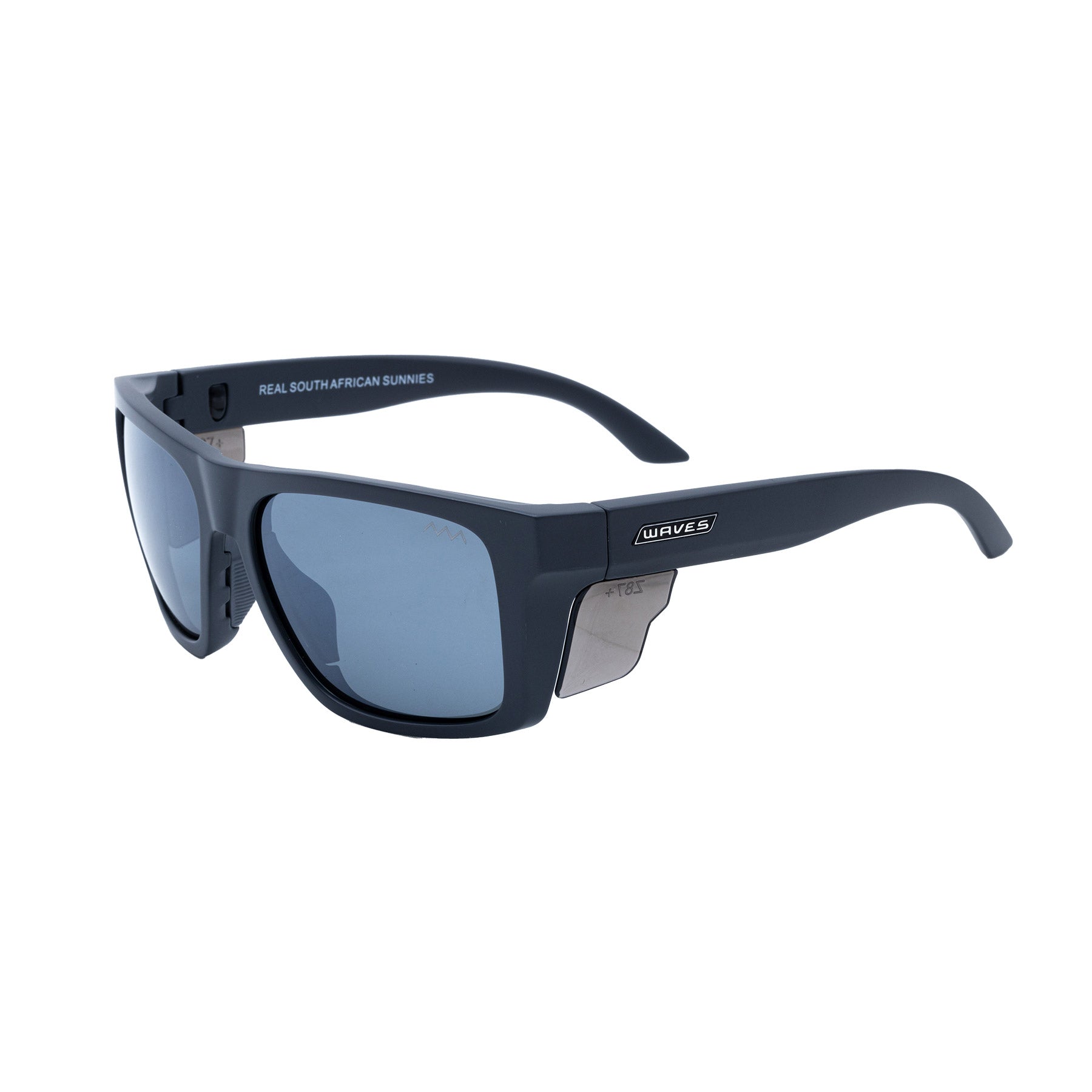 Waves Unit Sunglasses Blue Front Angle