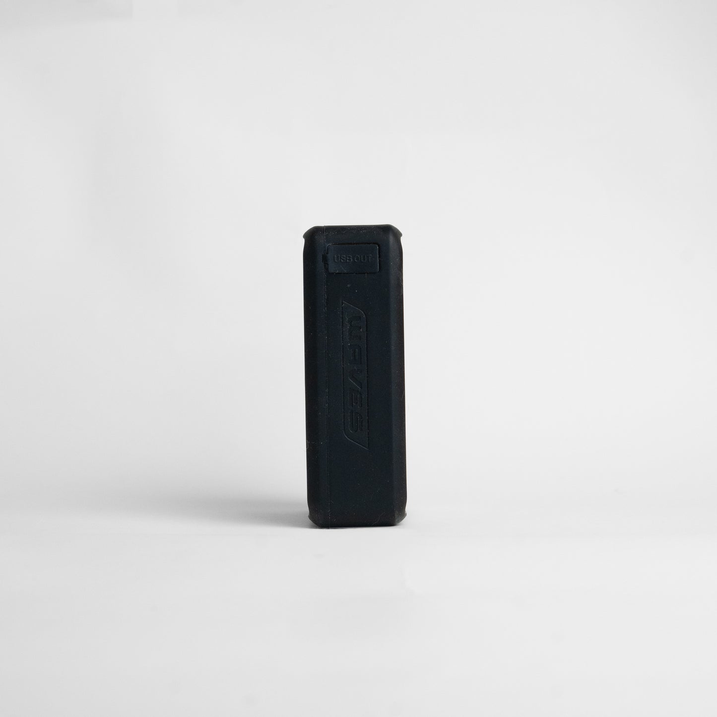 Black rectangular powerbank